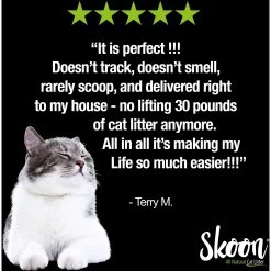 Skoon Unscented Non-Clumping Cat Litter & Disposable Litter Box -Pet Cat Supplies Store 239879 PT3. AC SS1800 V1612368141