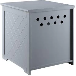 Unipaws Decorative Diamond-Design Cat Litter Box Enclosure -Pet Cat Supplies Store 241620 PT6. AC SS1800 V1701379453