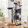 Yaheetech 57-in Plush Cat Tree & Condo -Pet Cat Supplies Store 242612 MAIN. AC SS1800 V1680630142