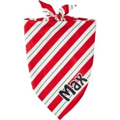 Frisco Peppermint Personalized Dog & Cat Bandana