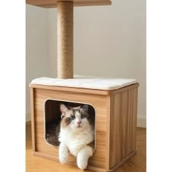 Catry 29.7-in Modern Jute Cat Tree & Condo -Pet Cat Supplies Store 244330 PT3. AC SS1800 V1637108547