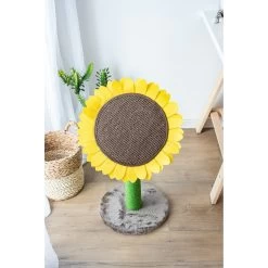 Catry Sunflower 23.2-in Sisal Cat Scratching Post With Toy -Pet Cat Supplies Store 244332 PT2. AC SS1800 V1595016678
