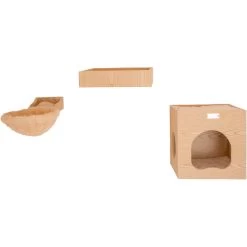 Armarkat Real Wood Cat Condo, Perch & Perch