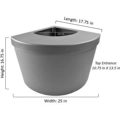 Kitangle Top Entry Cat Litter Box, Large -Pet Cat Supplies Store 252802 PT1. AC SS1800 V1600901486