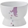 Frisco Cat Print Non-skid Elevated Ceramic Cat Bowl, Short 2 Frisco Cat Print Non-skid Elevated Ceramic Cat Bowl, Short -Pet Cat Supplies Store 256096 MAIN. AC SS1800 V1615299769