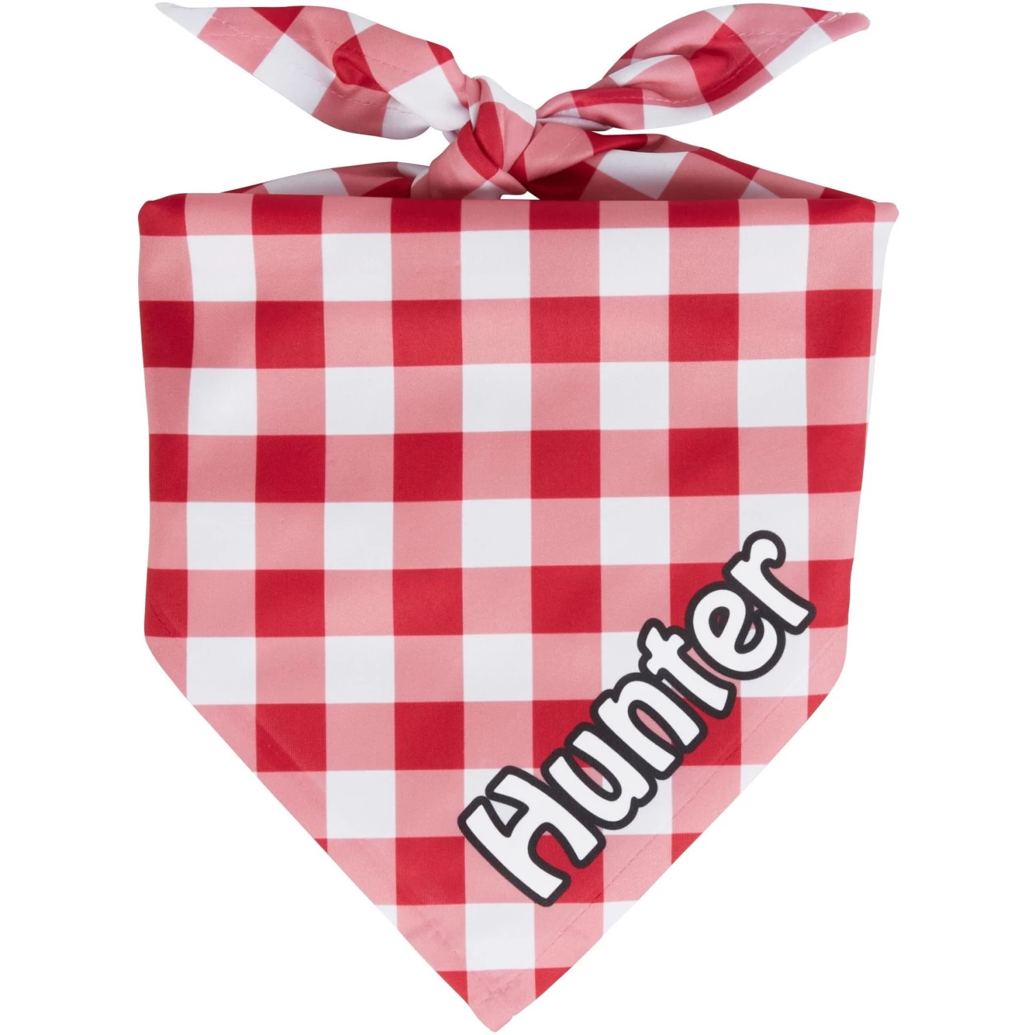 Frisco Gingham Personalized Dog & Cat Bandana 3 Frisco Gingham Personalized Dog & Cat Bandana