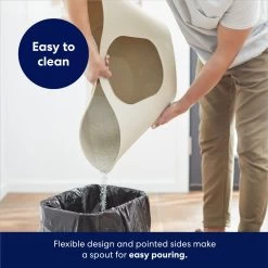 Frisco Leaf High-Sided Cat Litter Box, Large -Pet Cat Supplies Store 258782 PT3. AC SS1800 V1675279642