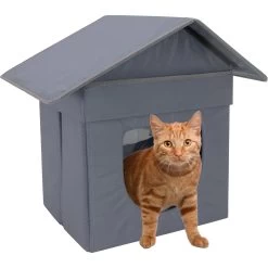 Kitty City Outdoor Cat House -Pet Cat Supplies Store 259294 PT1. AC SS1800 V1607004764
