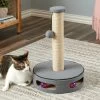 Two By Two The Elm 19.7-in Jute Cat Scratching Post, Grey -Pet Cat Supplies Store 261421 MAIN. AC SS1800 V1606147612