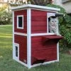 Petsfit 2-Story Weatherproof Outdoor Cat House -Pet Cat Supplies Store 261512 MAIN. AC SS1800 V1605641539