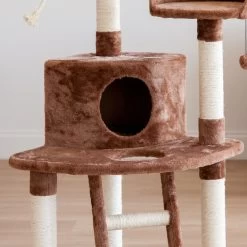 IRIS USA 47-in Plush Cat Tree -Pet Cat Supplies Store 261920 PT4. AC SS1800 V1628654208