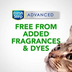 Fresh Step Advanced Simply Unscented Clumping Clay Cat Litter, 18.5-lb Box -Pet Cat Supplies Store 266344 PT5. AC SS1800 V1694465156