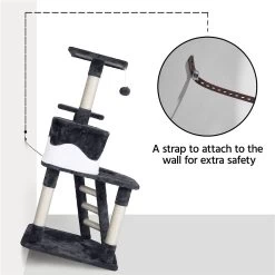 Yaheetech 47.5-in Plush Cat Tree & Condo -Pet Cat Supplies Store 266564 PT4. AC SS1800 V1619808420