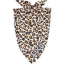 Pet Cat Supplies Store 31 Frisco Leopard Print Personalized Dog & Cat Bandana
