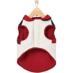 Frisco Mediumweight Red Plaid Insulated Dog & Cat Sherpa Coat -Pet Cat Supplies Store 268320 PT5. AC SS1800 V1628779328