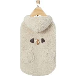Frisco Lightweight Soft Sherpa Dog & Cat Coat, Oatmeal -Pet Cat Supplies Store 268328 PT4. AC SS1800 V1628779618