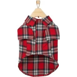 Frisco Red Plaid Dog & Cat Shirt -Pet Cat Supplies Store 268604 PT4. AC SS1800 V1637719955
