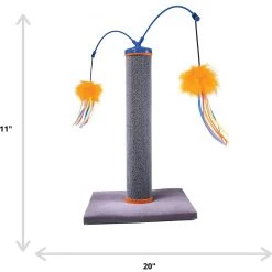 SmartyKat Scratch N Spin Replacement Wand Cat Toy 9 SmartyKat Scratch N Spin Replacement Wand Cat Toy -Pet Cat Supplies Store 269225 PT1. AC SS1800 V1639016306