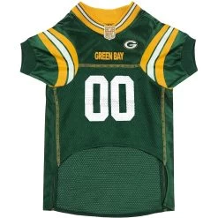 Pets First NFL Dog & Cat Jersey, Green Bay Packers -Pet Cat Supplies Store 270770 PT1. AC SS1800 V1612887695