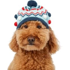 Frisco Pom Pom Dog & Cat Knitted Hat -Pet Cat Supplies Store 276307 PT2. AC SS1800 V1631666246