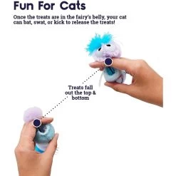 Catstages Swat N Treat Fairy Kicker Cat Toy With Catnip, Purple 11 Catstages Swat N Treat Fairy Kicker Cat Toy With Catnip, Purple -Pet Cat Supplies Store 280192 PT2. AC SS1800 V1636519362