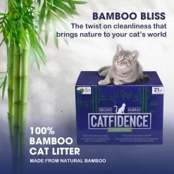 Catfidence Organic Bamboo Cat Litter -Pet Cat Supplies Store 280560 PT3. AC SS1800 V1702598085