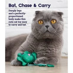 Catstages Toss 'N Dangle Frog Plush Cat Toy 10 Catstages Toss 'N Dangle Frog Plush Cat Toy -Pet Cat Supplies Store 282265 PT2. AC SS1800 V1636511565