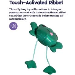 Catstages Toss 'N Dangle Frog Plush Cat Toy 11 Catstages Toss 'N Dangle Frog Plush Cat Toy -Pet Cat Supplies Store 282265 PT3. AC SS1800 V1636501616