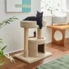 Frisco 27-in Real Carpet Cat Tree With Condo And Oval Perch 2 Frisco 27-in Real Carpet Cat Tree With Condo And Oval Perch -Pet Cat Supplies Store 282747 MAIN. AC SS1800 V1621949056
