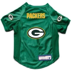 Littlearth NFL Stretch Dog & Cat Jersey, Green Bay Packers