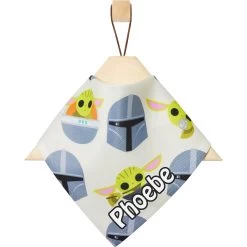 Pet Cat Supplies Store 23 STAR WARS THE MANDALORIAN GROGU Chibi Print Personalized Dog & Cat Bandana