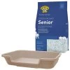 KittyGoHere Senior Cat Litter Box & Dr. Elsey's Senior Crystal Cat Litter -Pet Cat Supplies Store 298180 MAIN. AC SS1800 V1700888096