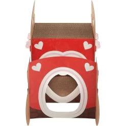 Frisco Valentine Love Carriage Cardboard Cat House, 2-Story 10 Frisco Valentine Love Carriage Cardboard Cat House, 2-Story -Pet Cat Supplies Store 301565 PT2. AC SS1800 V1637694179