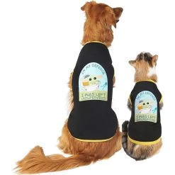 STAR WARS THE MANDALORIAN GROGU "Cutest Bounty" Reversible Dog & Cat Bandana & STAR WARS THE MANDALORIAN GROGU "Left Unsupervised" Dog & Cat T-Shirt -Pet Cat Supplies Store 303014 PT3. AC SS1800 V1632364585