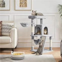 Yaheetech 40-in Cat Tower With Condo