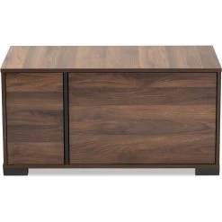 Baxton Studio Vere 2-Door Cat Litter Box Cover House -Pet Cat Supplies Store 307851 PT4. AC SS1800 V1624315992