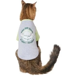 STAR WARS THE MANDALORIAN GROGU "Doesn't Listen" Dog & Cat Raglan T-shirt -Pet Cat Supplies Store 311884 PT2. AC SS1800 V1643330856