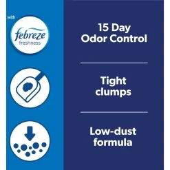 Fresh Step Outstretch Concentrated Febreze Freshness Scented Clumping Clay Cat Litter -Pet Cat Supplies Store 314020 PT1. AC SS1800 V1694455029