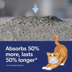 Fresh Step Outstretch Concentrated Febreze Freshness Scented Clumping Clay Cat Litter -Pet Cat Supplies Store 314020 PT5. AC SS1800 V1694463391
