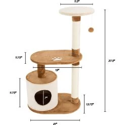Pet Adobe Multi-Level 37.5-in Cat Tree & Condo 10 Pet Adobe Multi-Level 37.5-in Cat Tree & Condo -Pet Cat Supplies Store 315008 PT1. AC SS1800 V1626389796