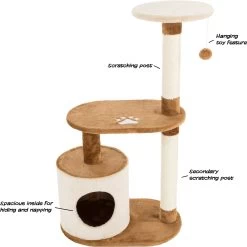 Pet Adobe Multi-Level 37.5-in Cat Tree & Condo 11 Pet Adobe Multi-Level 37.5-in Cat Tree & Condo -Pet Cat Supplies Store 315008 PT2. AC SS1800 V1626386802