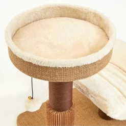 Two By Two The Yaupon 21.5-in Cat Tree & Lounger, Beige 15 Two By Two The Yaupon 21.5-in Cat Tree & Lounger, Beige -Pet Cat Supplies Store 316950 PT5. AC SS1800 V1642634208