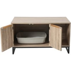 Frisco Walkway Entrance Two Door Bench Cat Litter Box Cover -Pet Cat Supplies Store 322631 PT3. AC SS1800 V1653421653