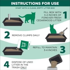 Arm & Hammer Litter Forever Fresh Cedarwood Clumping Cat Litter 15 Arm & Hammer Litter Forever Fresh Cedarwood Clumping Cat Litter -Pet Cat Supplies Store 325462 PT4. AC SS1800 V1663797622