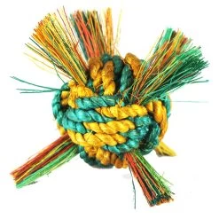 Planet Pleasures Bouncy Ball With Catnip Cat Toy