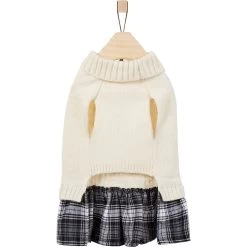 Frisco Plaid Dog & Cat Sweater Dress -Pet Cat Supplies Store 353673 PT5. AC SS1800 V1659726533