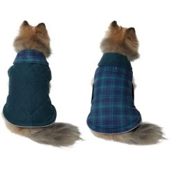 Frisco Mediumweight Reversible Dog & Cat Coat -Pet Cat Supplies Store 353932 PT2. AC SS1800 V1659012621