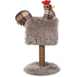 Prevue Pet Products Cozy Chicken 25.5-in Faux Fur Cat Tree -Pet Cat Supplies Store 354672 PT8. AC SS1800 V1662062545