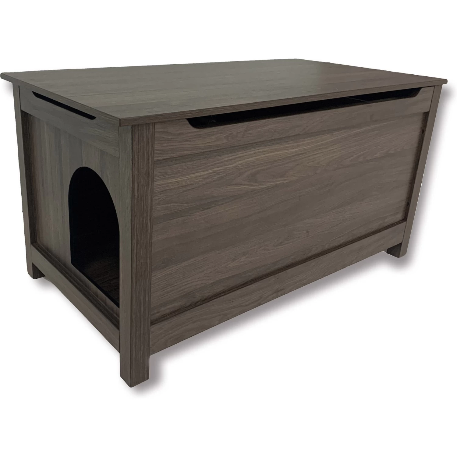 Designer Pet Products Parker Designer Wood Catbox Furniture Litter Box Enclosure, 36-in 9 Designer Pet Products Parker Designer Wood Catbox Furniture Litter Box Enclosure, 36-in - Image 7