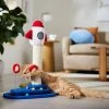 Frisco Rocket Ship 23" Sisal Cat Scratching Post With Play Base -Pet Cat Supplies Store 371365 MAIN. AC SS1800 V1664373301